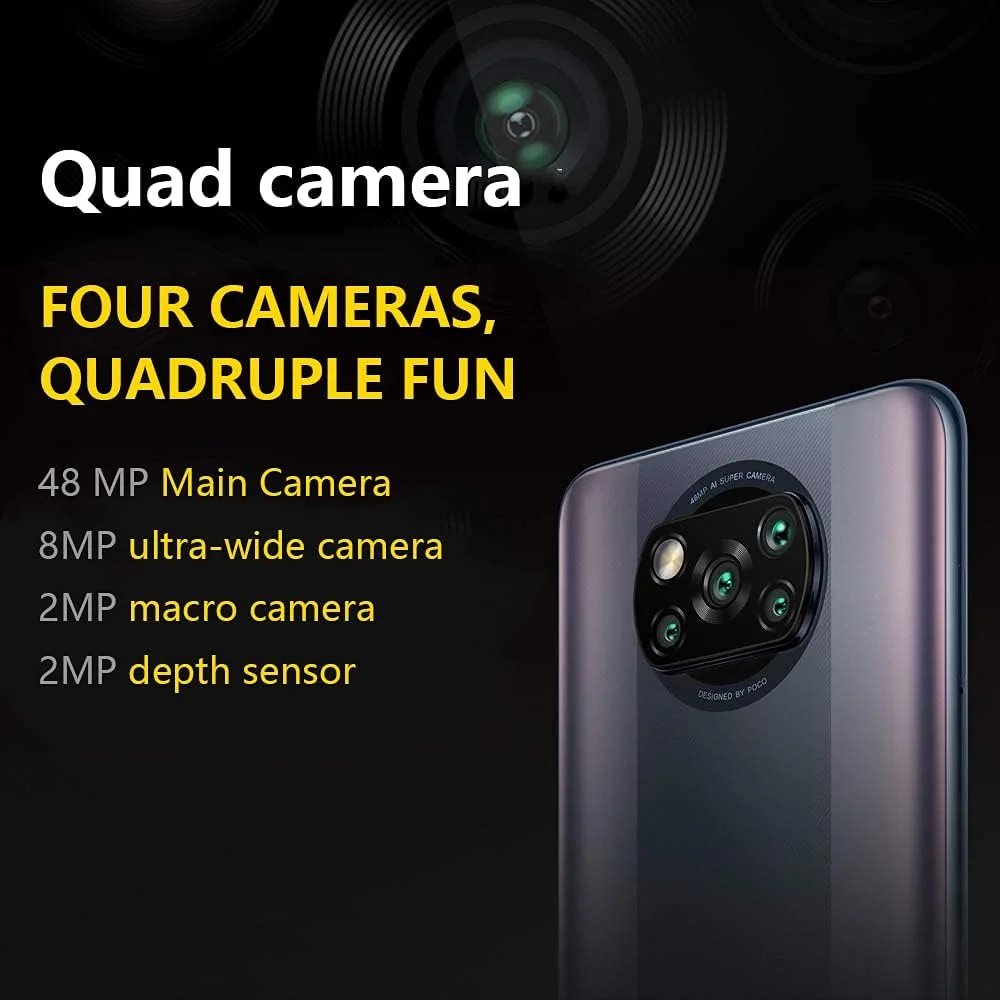 شیائومی POCO X3 Pro با 6 گیگابایت رم و 128 گیگابایت حافظه داخلی (آبی یخی)