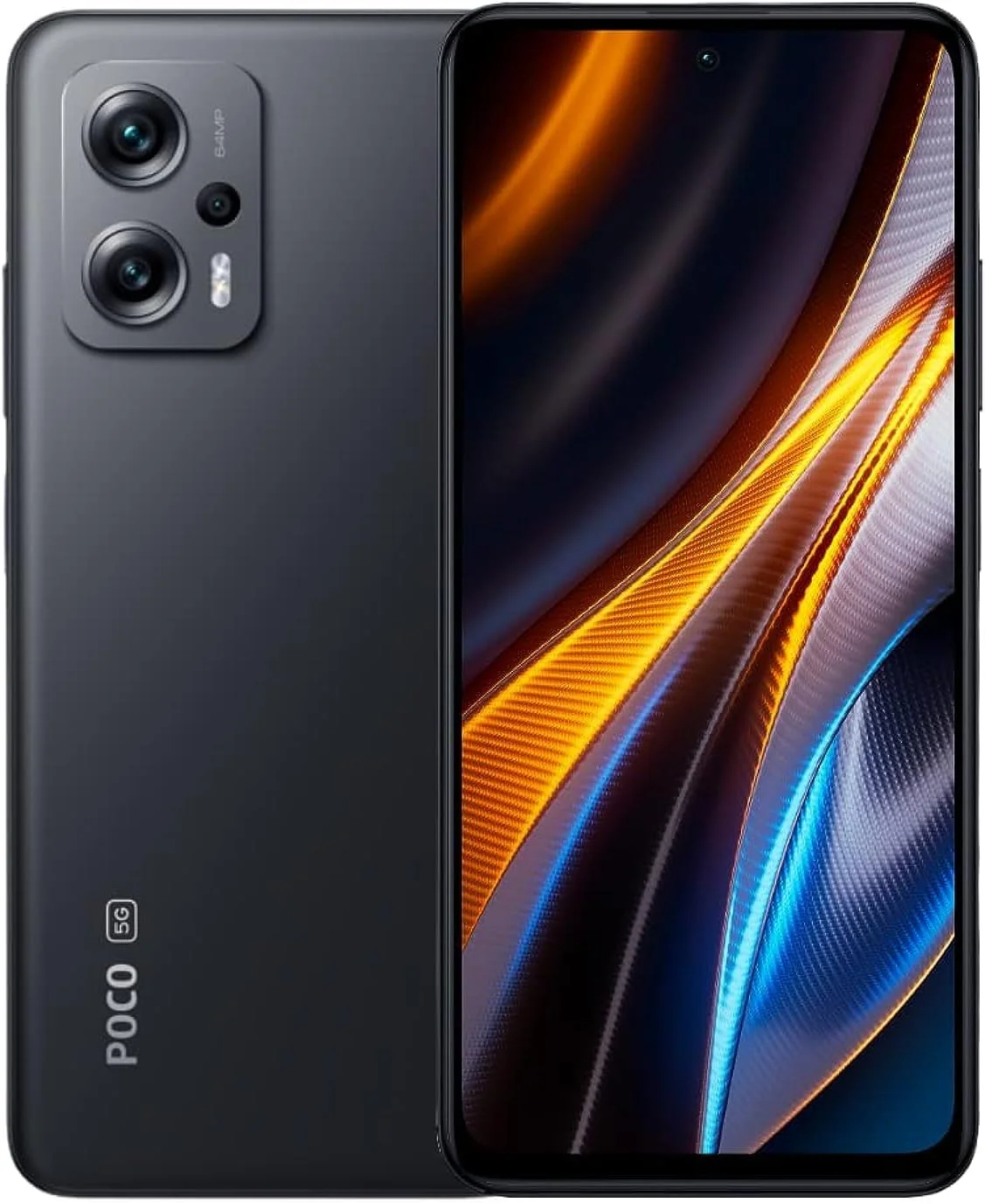 گوشی موبایل شیائومی POCO X4 GT 5G مشکی با 8 گیگابایت رم، 256 گیگابایت حافظه، نمایشگر 6.6 اینچی 144 هرتز DynamicSwitch DotDisplay، پردازنده پرچمدار MediaTek Dimensity 8100، دوربین سه گانه 64 مگاپیکسلی با وضوح بالا، شارژ توربو 67 واتی