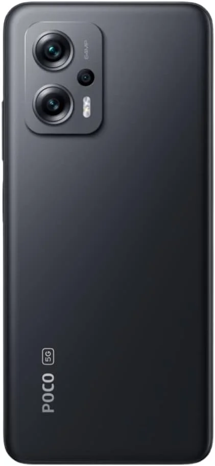 گوشی موبایل شیائومی POCO X4 GT 5G مشکی با 8 گیگابایت رم، 256 گیگابایت حافظه، نمایشگر 6.6 اینچی 144 هرتز DynamicSwitch DotDisplay، پردازنده پرچمدار MediaTek Dimensity 8100، دوربین سه گانه 64 مگاپیکسلی با وضوح بالا، شارژ توربو 67 واتی