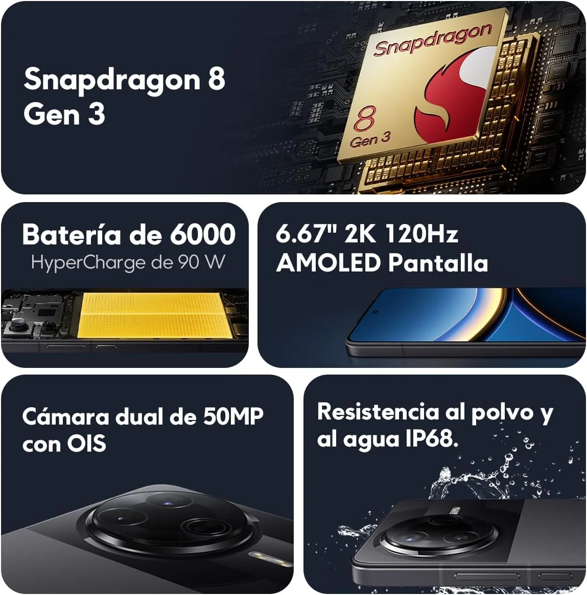 گوشی موبایل POCO F7 Pro نقره ای با 12 گیگابایت رم و 512 گیگابایت حافظه داخلی گوشی موبایل POCO F7 Pro نقره ای با 12 گیگابایت رم و 512 گیگابایت حافظه داخلی