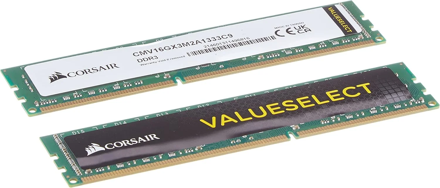 کیت حافظه رم دسکتاپ کرسیر مدل CMV16GX3M2A1333C9 Value Select با ظرفیت 16 گیگابایت (2x8GB) DDR3 1333 مگاهرتز CL9