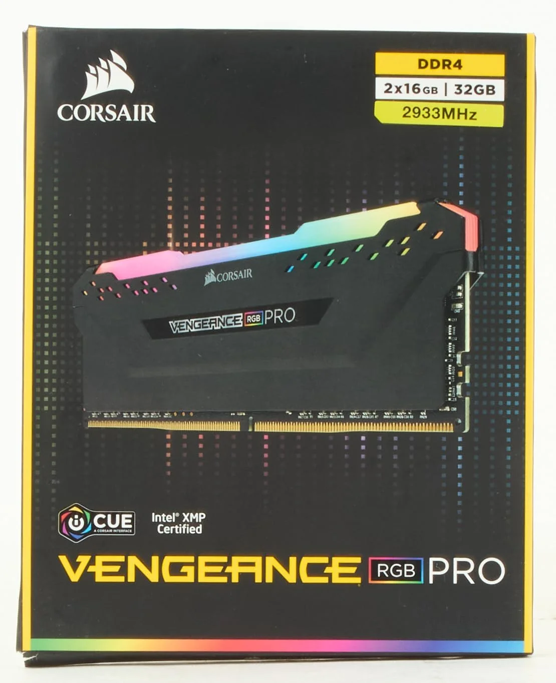 کیت حافظه رم کرسیر Vengeance RGB PRO DDR4 32GB 2933MHz CL16 (2x16GB) XMP