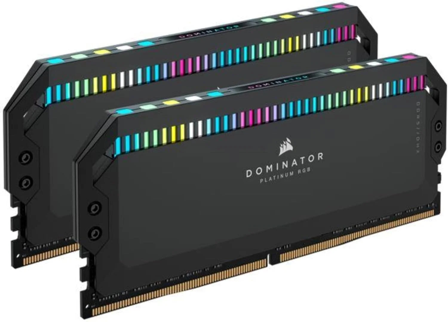 رم کورسیر DOMINATOR PLATINUM RGB DDR5 64GB (2x32GB) DDR5 5200 (PC5-41600) C40 1.25V - مشکی، CMT64GX5M2B5200C40