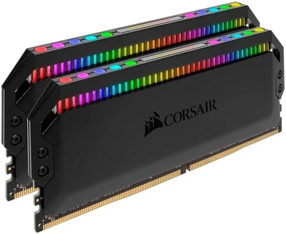 رم کامپیوتر CORSAIR DOMINATOR PLATINUM RGB 32GB (2x16GB) DDR4 3200 (PC4-25600) C16 1.35V - مشکی