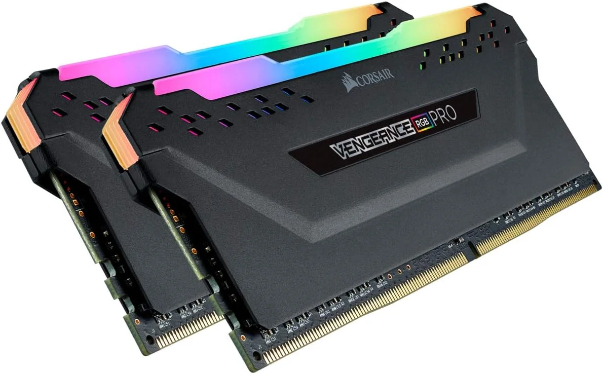 رم کورسیر 64 گیگابایت 3200 مدل Veng. RGB PRO bk K2 COR