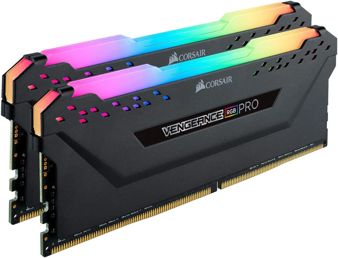 رم کورسیر 64 گیگابایت 3200 مدل Veng. RGB PRO bk K2 COR