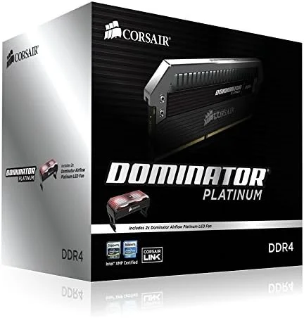 رم دسکتاپ کرسیر DOMINATOR PLATINUM با ظرفیت 8 گیگابایت (2x4GB) DDR4 3866MHz C18