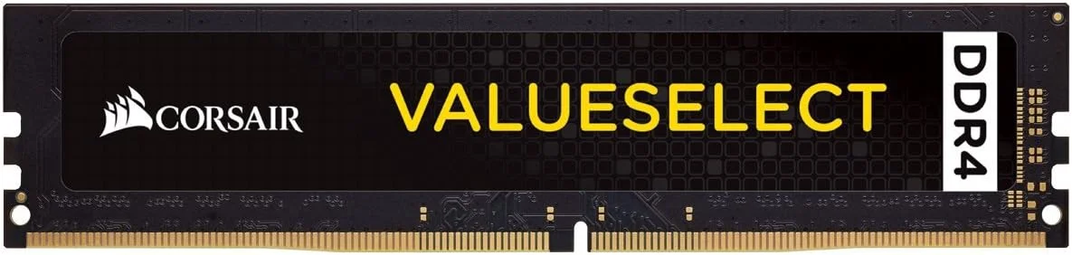رم کامپیوتر کرسیر VALUESELECT با ظرفیت 8 گیگابایت (1x8GB) DIMM DDR4 2666 (PC4-21300) C18 1.2V