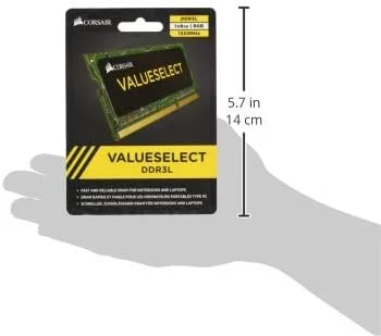 رم کورسیر Value Select SODIMM 8GB (1x8GB) DDR3L 1333MHz C9 حافظه برای لپ تاپ/نوت بوک - مشکی رم کورسیر Value Select SODIMM 8GB (1x8GB) DDR3L 1333MHz C9 حافظه برای لپ تاپ/نوت بوک - مشکی