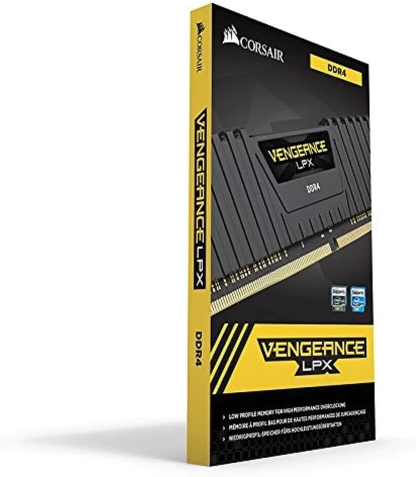 رم دسکتاپ 32 گیگابایتی کرسیر VENGEANCE LPX (تک کاناله 32 گیگابایتی) DDR4 2666 (PC4-21300) C16 1.2V - مشکی رم دسکتاپ 32 گیگابایتی کرسیر VENGEANCE LPX (تک کاناله 32 گیگابایتی) DDR4 2666 (PC4-21300) C16 1.2V - مشکی