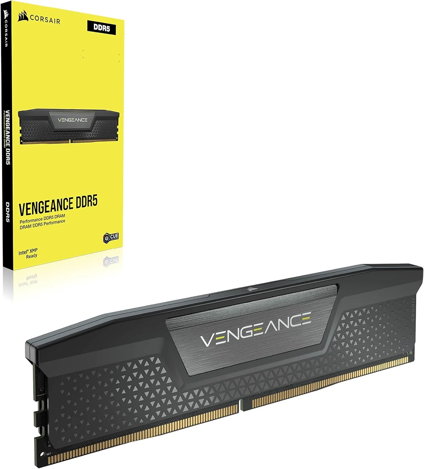 رم 16 گیگابایتی CORSAIR Vengeance (تک کاناله 16 گیگابایت) DDR5 DRAM 5200MHz مدل CMK16GX5M1B5200C40 رم 16 گیگابایتی CORSAIR Vengeance (تک کاناله 16 گیگابایت) DDR5 DRAM 5200MHz مدل CMK16GX5M1B5200C40