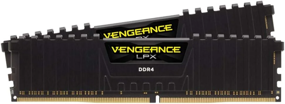 رم کامپیوتر CORSAIR VENGEANCE LPX 16GB (2x8GB) DDR4 3600 (PC4-28800) C18 1.35V - مشکی
