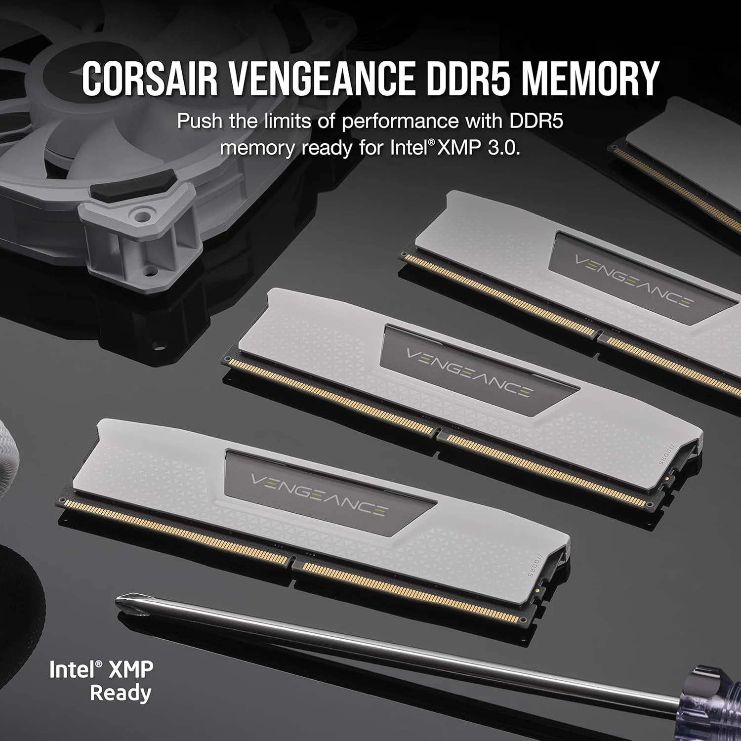 رم کامپیوتر DDR5 کرسیر VENGEANCE با ظرفیت 64 گیگابایت (2x32GB) فرکانس 5200 مگاهرتز CL40 سازگار با Intel XMP و iCUE - سفید (CMK64GX5M2B5200C40W) رم کامپیوتر DDR5 کرسیر VENGEANCE با ظرفیت 64 گیگابایت (2x32GB) فرکانس 5200 مگاهرتز CL40 سازگار با Intel XMP و iCUE - سفید (CMK64GX5M2B5200C40W)