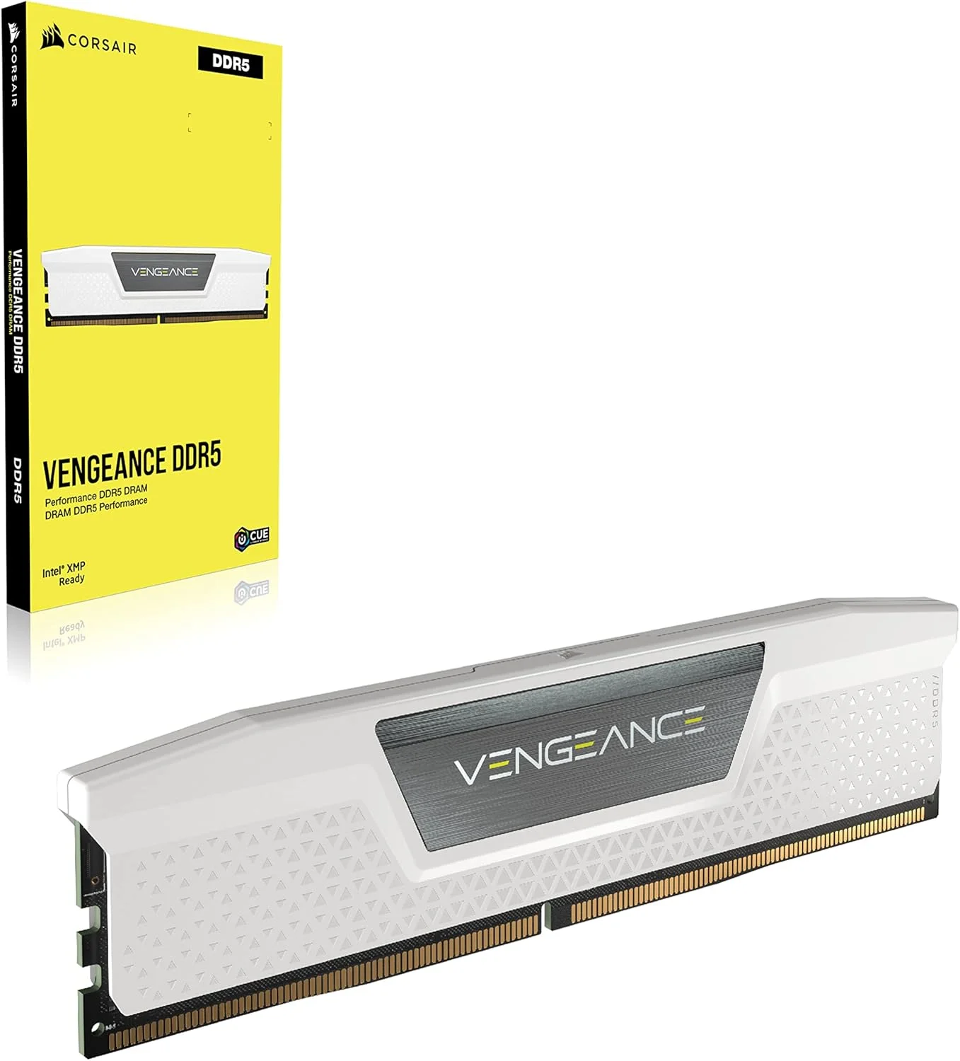 رم کامپیوتر DDR5 کرسیر VENGEANCE با ظرفیت 64 گیگابایت (2x32GB) فرکانس 5200 مگاهرتز CL40 سازگار با Intel XMP و iCUE - سفید (CMK64GX5M2B5200C40W) رم کامپیوتر DDR5 کرسیر VENGEANCE با ظرفیت 64 گیگابایت (2x32GB) فرکانس 5200 مگاهرتز CL40 سازگار با Intel XMP و iCUE - سفید (CMK64GX5M2B5200C40W)