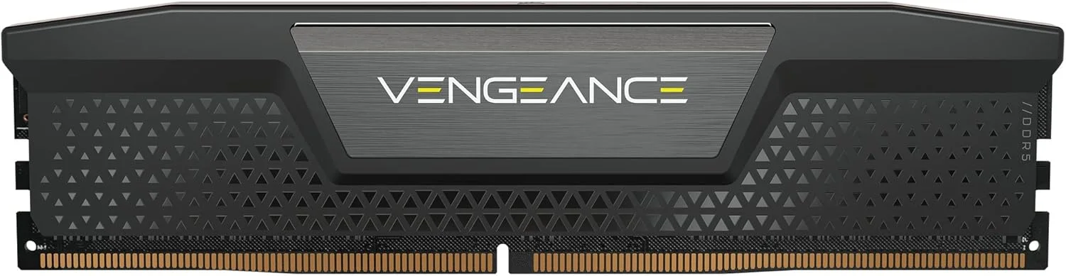رم کامپیوتر CORSAIR VENGEANCE DDR5 با ظرفیت 32 گیگابایت (2x16GB) 7200MHz CL34 Intel XMP iCUE Compatible - مشکی (CMK32GX5M2X7200C34)