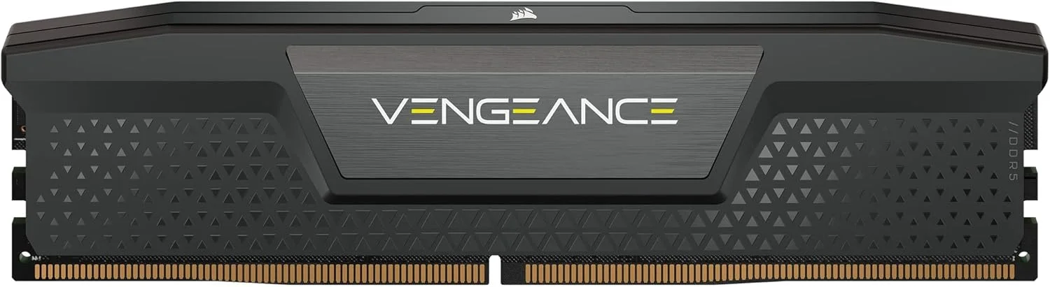 رم کامپیوتر CORSAIR VENGEANCE DDR5 با ظرفیت 32 گیگابایت (2x16GB) 7200MHz CL34 Intel XMP iCUE Compatible - مشکی (CMK32GX5M2X7200C34)