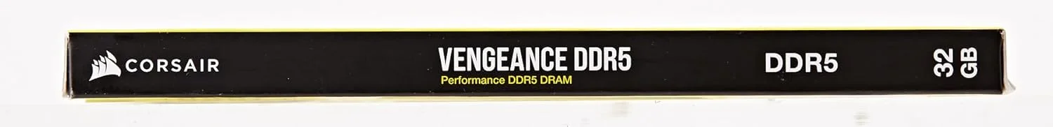 رم کامپیوتر CORSAIR VENGEANCE DDR5 با ظرفیت 32 گیگابایت (2x16GB) 7200MHz CL34 Intel XMP iCUE Compatible - مشکی (CMK32GX5M2X7200C34)