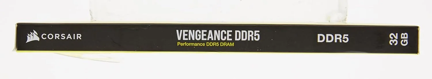 رم کورسیر VENGEANCE DDR5 2 عدد 16 گیگابایتی (32 گیگابایت) DDR5 6400 CL32-40-40-84 1.40V Intel XMP - مشکی