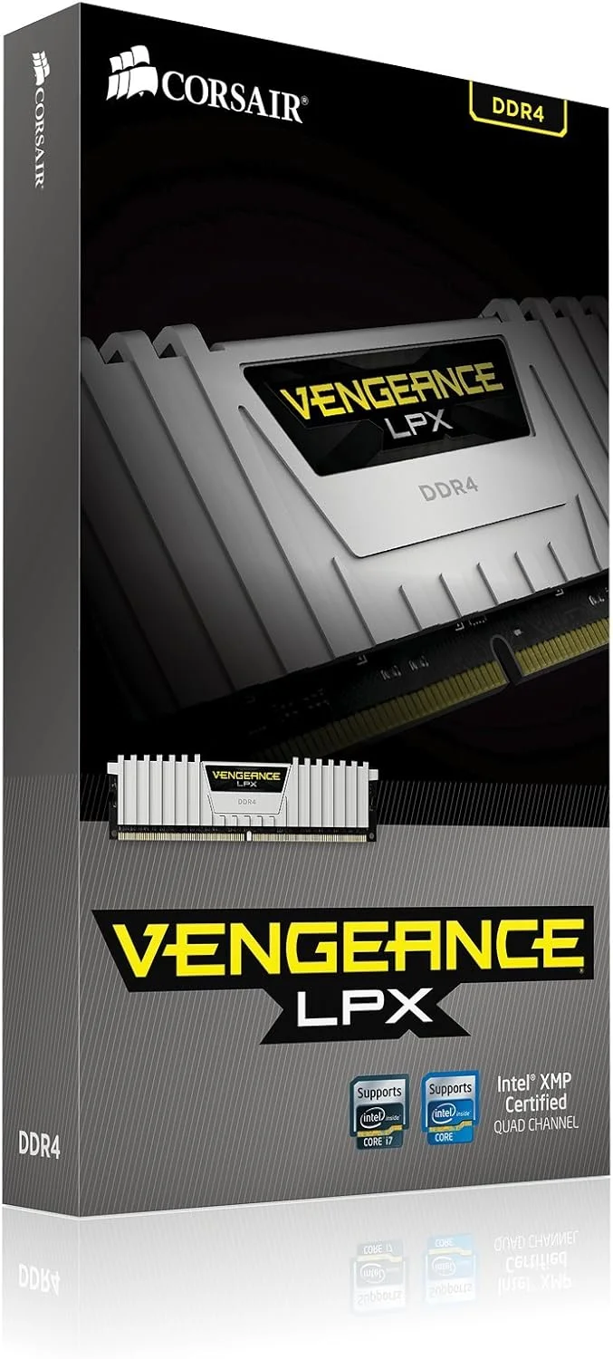 ماژول حافظه کرسیر Vengeance LPX CMK16GX4M2E3200C16W ظرفیت 16 گیگابایت (2x8 گیگابایت) DDR4 3200 مگاهرتز