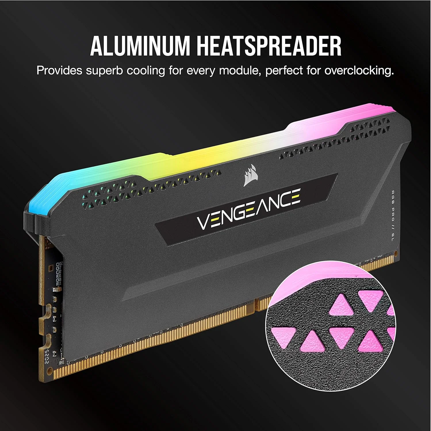 ماژول حافظه کرسیر Vengeance CMH32GX4M2D3600C18 ظرفیت 32 گیگابایت (2 عدد 16 گیگابایتی) DDR4 3600 مگاهرتز