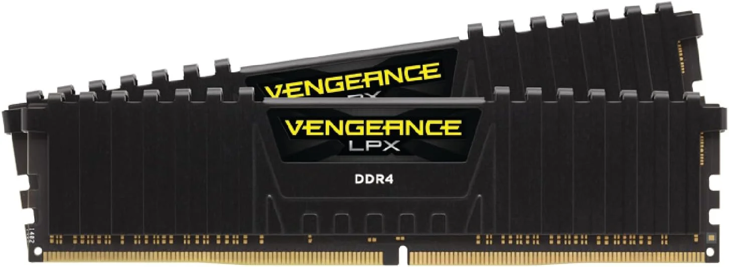 رم دسکتاپ 16 گیگابایتی (2x8GB) CORSAIR VENGEANCE LPX DDR4 3200 (PC4-25600) C16 1.35V - مشکی