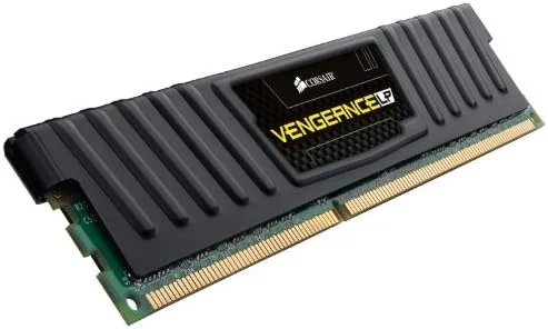 کیت حافظه دسکتاپ کرسیر Vengeance LP Series با ظرفیت 4 گیگابایت (1x4GB) DIMM DDR3 1600 (PC3-12800) C9 1.5V - مشکی