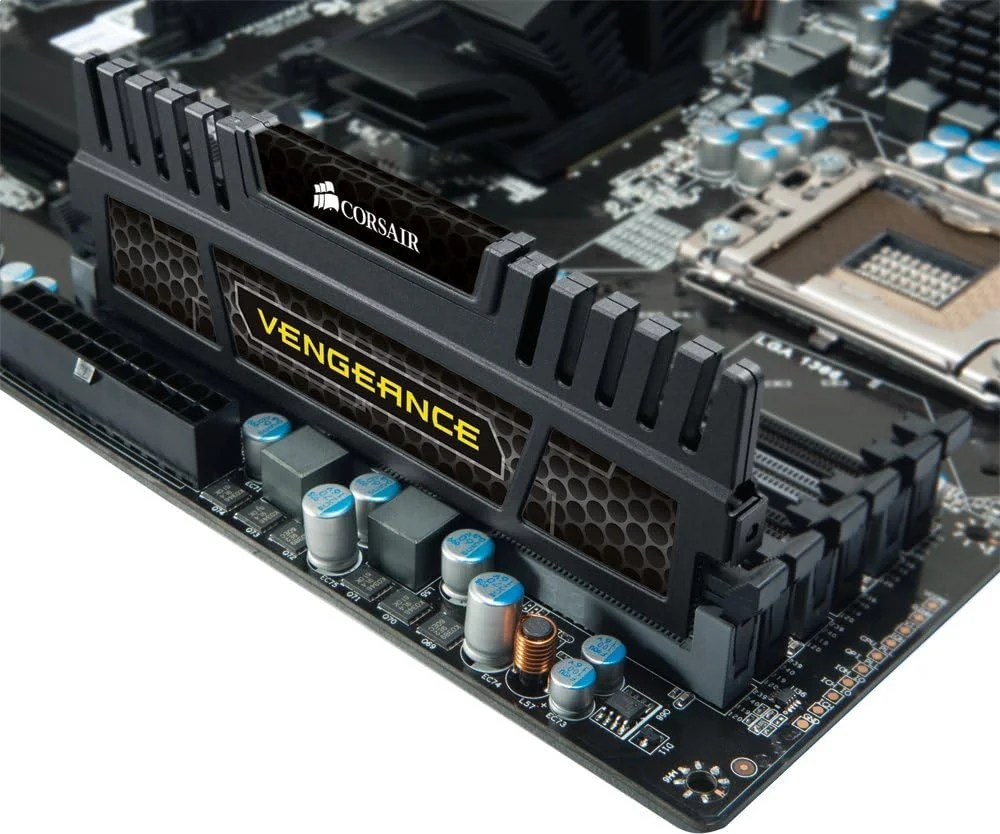 کیت حافظه دسکتاپ کرسیر سری Vengeance با ظرفیت 4 گیگابایت (1x4GB) DIMM DDR3 1600 (PC3-12800) C9 1.5V - مشکی