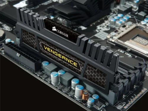 کیت حافظه دسکتاپ کرسیر سری Vengeance با ظرفیت 8 گیگابایت (1x8GB) DIMM DDR3 1600 (PC3-12800) C9 1.5V - مشکی