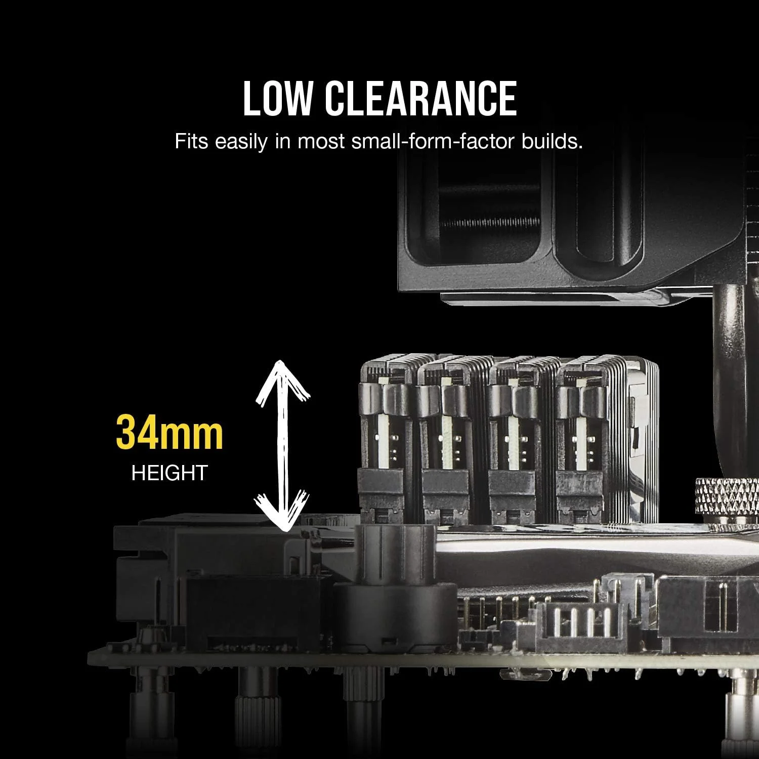 رم دسکتاپ 16 گیگابایتی (2x8GB) CORSAIR VENGEANCE LPX DDR4 3200 (PC4-25600) C16 1.35V - مشکی