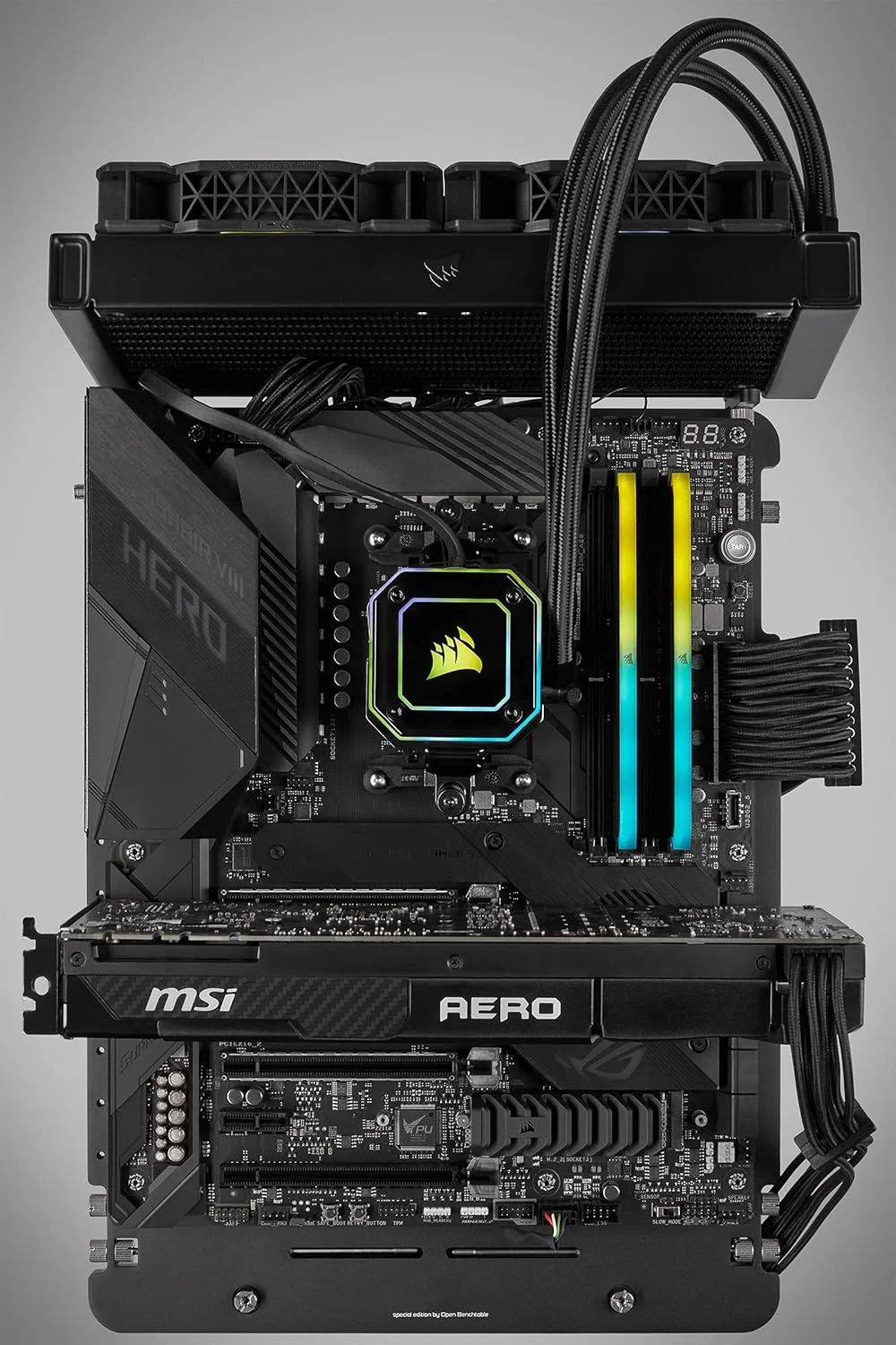 رم دسکتاپ 16 گیگابایتی (2x8GB) CORSAIR VENGEANCE RGB RS DDR4 3200 (PC4-25600) C16 1.35V