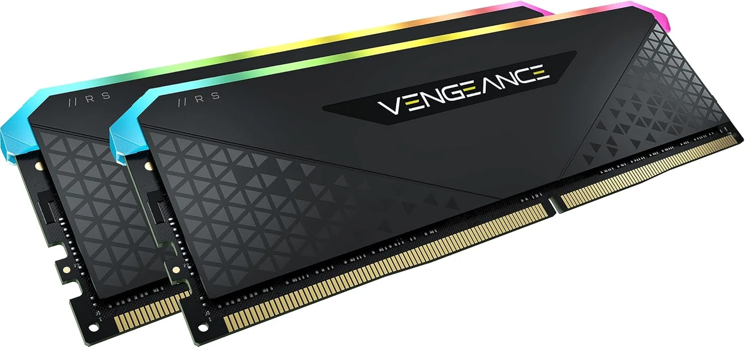 رم دسکتاپ 16 گیگابایتی (2x8GB) CORSAIR VENGEANCE RGB RS DDR4 3200 (PC4-25600) C16 1.35V