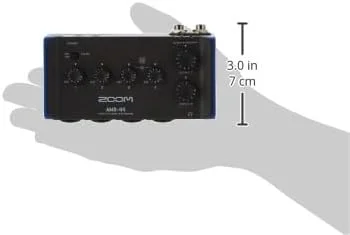 کارت صدای USB زوم AMS-44، 4 ورودی، 4 خروجی، Loopback، مانیتورینگ مستقیم، تغذیه از طریق USB، برای ضبط و استریم صدا در PC، Mac، iOS و Android کارت صدای USB زوم AMS-44، 4 ورودی، 4 خروجی، Loopback، مانیتورینگ مستقیم، تغذیه از طریق USB، برای ضبط و استریم صدا در PC، Mac، iOS و Android