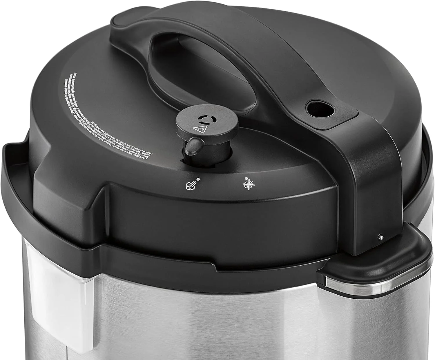 دیگ بخار هوشمند BLACK+DECKER EZ، چند منظوره 1000 وات، پلوپز برقی قابل برنامه ریزی 7 در 1، ظرفیت 6.0 لیتر، نمایشگر LED دیجیتال، محافظت در برابر گرمای بیش از حد، تایمر تاخیری، مشکی/نقره ای، PCP1000-B5