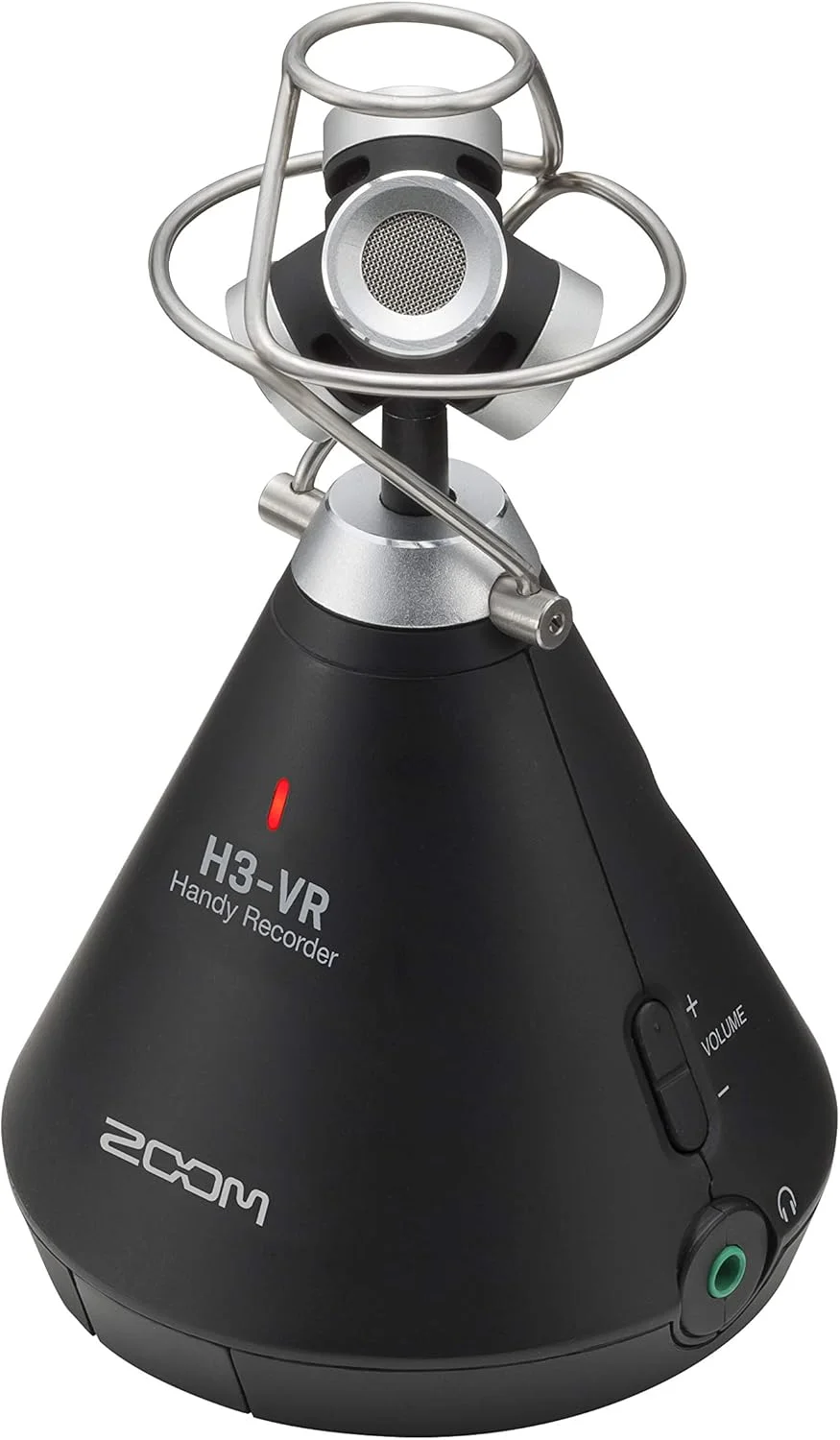 ضبط کننده صدای 360 درجه Zoom H3-VR، ضبط صدا به صورت Ambisonics، Binaural و استریو، با باتری کار می کند، ضبط بر روی کارت SD، کنترل بی سیم، برای واقعیت مجازی و ویدئو صدای فراگیر، موسیقی و استریم ضبط کننده صدای 360 درجه Zoom H3-VR، ضبط صدا به صورت Ambisonics، Binaural و استریو، با باتری کار می کند، ضبط بر روی کارت SD، کنترل بی سیم، برای واقعیت مجازی و ویدئو صدای فراگیر، موسیقی و استریم
