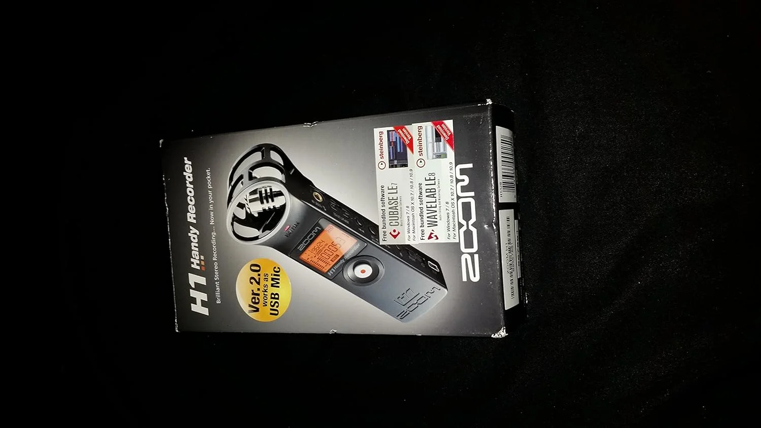 ضبط کننده دستی زوم مدل H1 مشکی همراه با کارت حافظه microSD 2GB