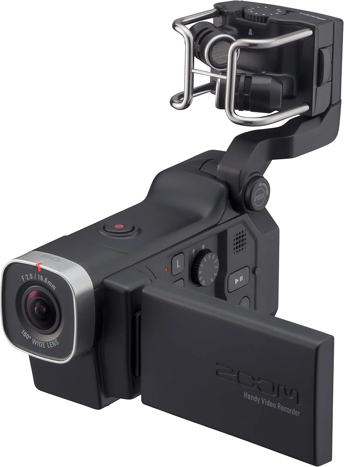 دوربین فیلمبرداری زوم Q8 Full HD - دوربین های فیلمبرداری (دوربین فیلمبرداری دستی، CMOS، 25.4/3 میلی متر (1/3 اینچ)، کارت حافظه، Full HD، لیتیوم-یون (Li-Ion))