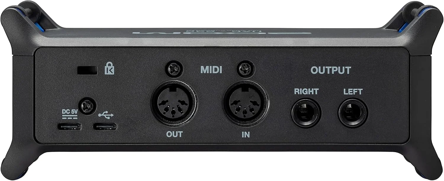 مبدل صوتی زوم UAC-232 با 32 بیت شناور، کارت صدا، 2 ورودی ترکیبی XLR/TRS، خروجی هدفون، نرخ نمونه برداری 192 کیلوهرتز، برای موسیقی و استریم