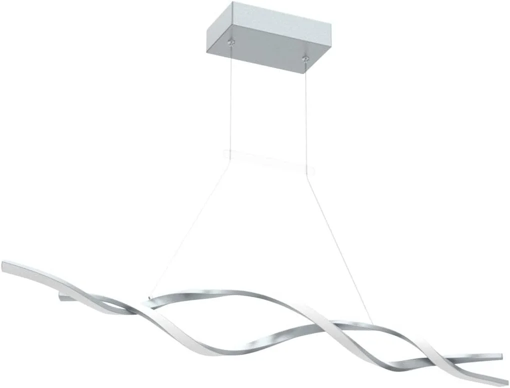 چراغ آویز مدرن Jaycomey، لوستر LED دیمر شونده با کنترل از راه دور، لوستر موجی شکل، مناسب برای اتاق ناهارخوری، جزیره آشپزخانه، رستوران، اتاق نشیمن، 3000-6000K، 28 وات، خاکستری چراغ آویز مدرن Jaycomey، لوستر LED دیمر شونده با کنترل از راه دور، لوستر موجی شکل، مناسب برای اتاق ناهارخوری، جزیره آشپزخانه، رستوران، اتاق نشیمن، 3000-6000K، 28 وات، خاکستری