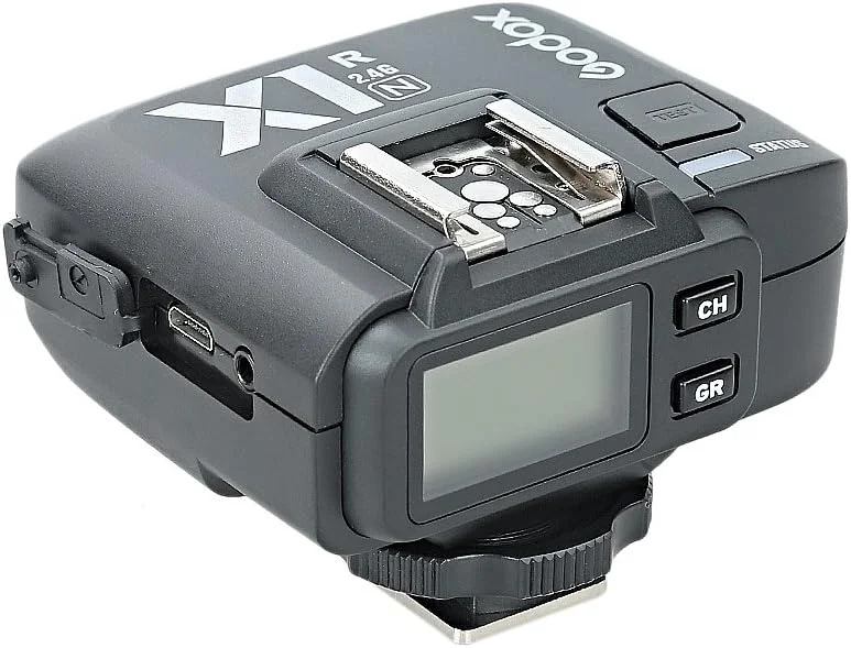 گیرنده رادیویی تریگر فلاش بی سیم Godox X1R-N E-TTL 2.4G برای دوربین نیکون