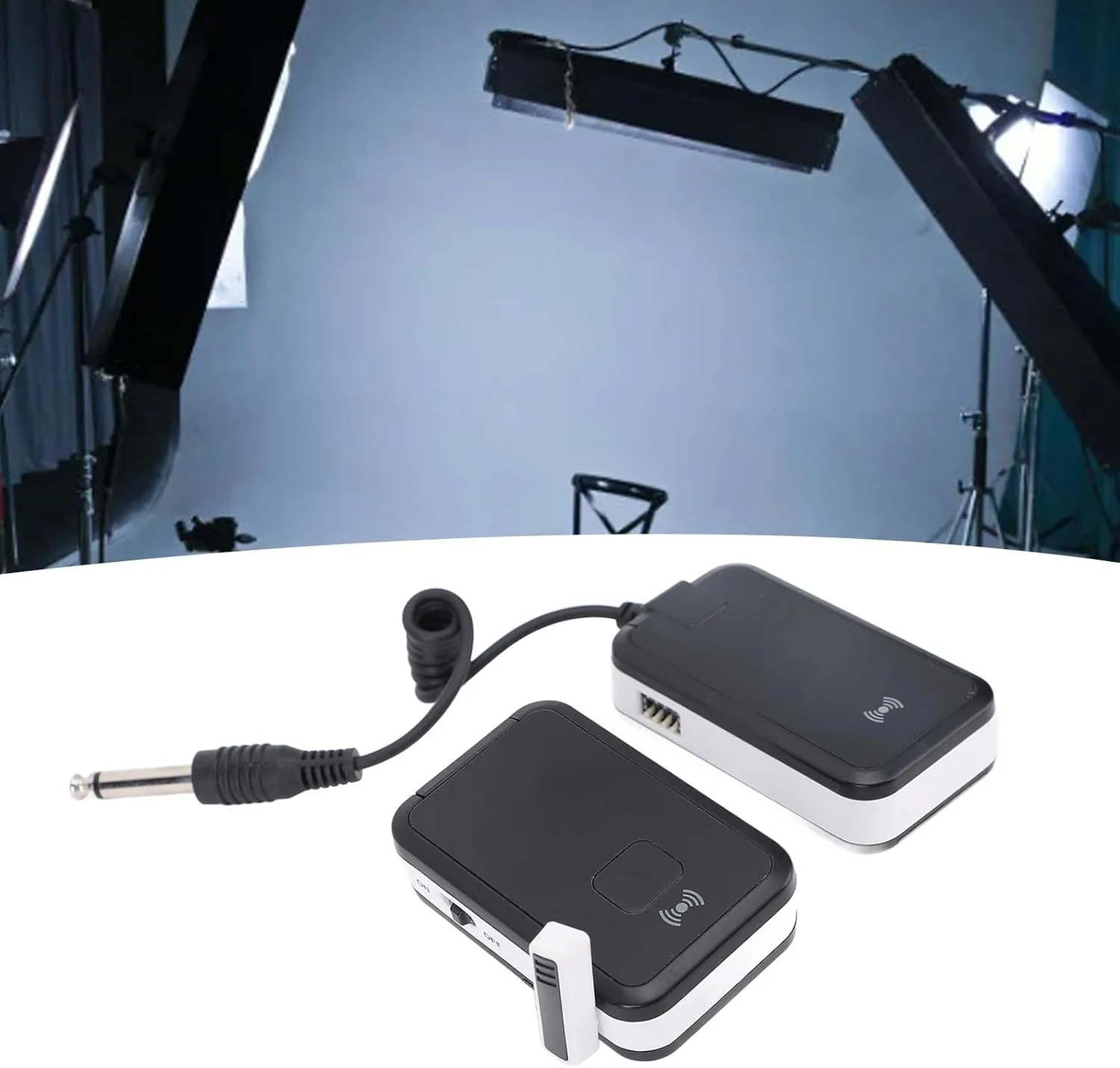 کیت گیرنده فرستنده فلاش رادیویی بی سیم، تریگر از راه دور 16 کاناله 2.4G با پلاگین تریگر 6.35+3.5، فرستنده گیرنده فلاش بی سیم کیت گیرنده فرستنده فلاش رادیویی بی سیم، تریگر از راه دور 16 کاناله 2.4G با پلاگین تریگر 6.35+3.5، فرستنده گیرنده فلاش بی سیم