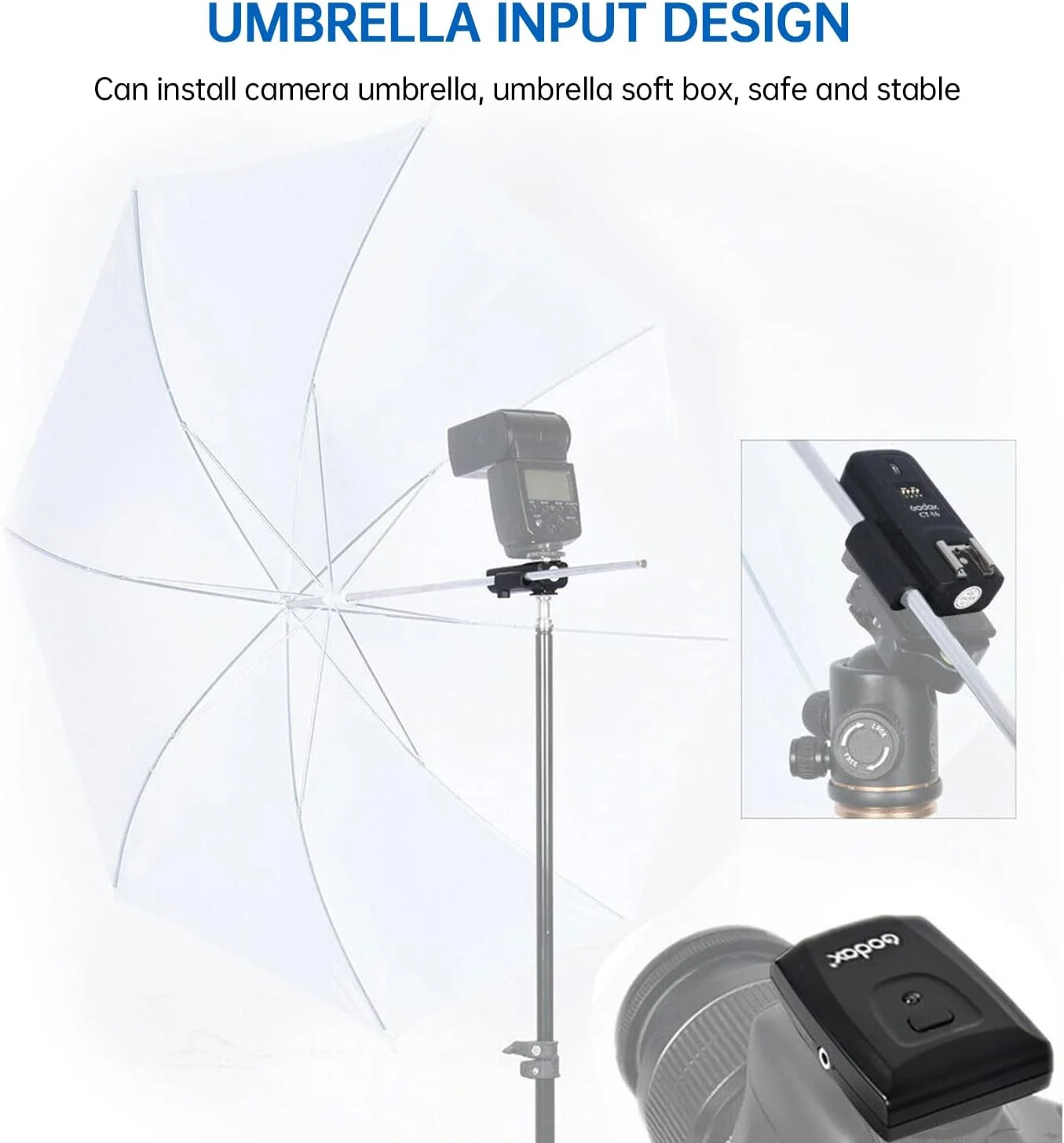 کیت فرستنده و گیرنده فلاش رادیویی بی سیم گودکس CT-16، سازگار با دوربین های DSLR کانن نیکون پنتاکس، کیت فرستنده و گیرنده فلاش 3 در 1 استودیویی کیت فرستنده و گیرنده فلاش رادیویی بی سیم گودکس CT-16، سازگار با دوربین های DSLR کانن نیکون پنتاکس، کیت فرستنده و گیرنده فلاش 3 در 1 استودیویی