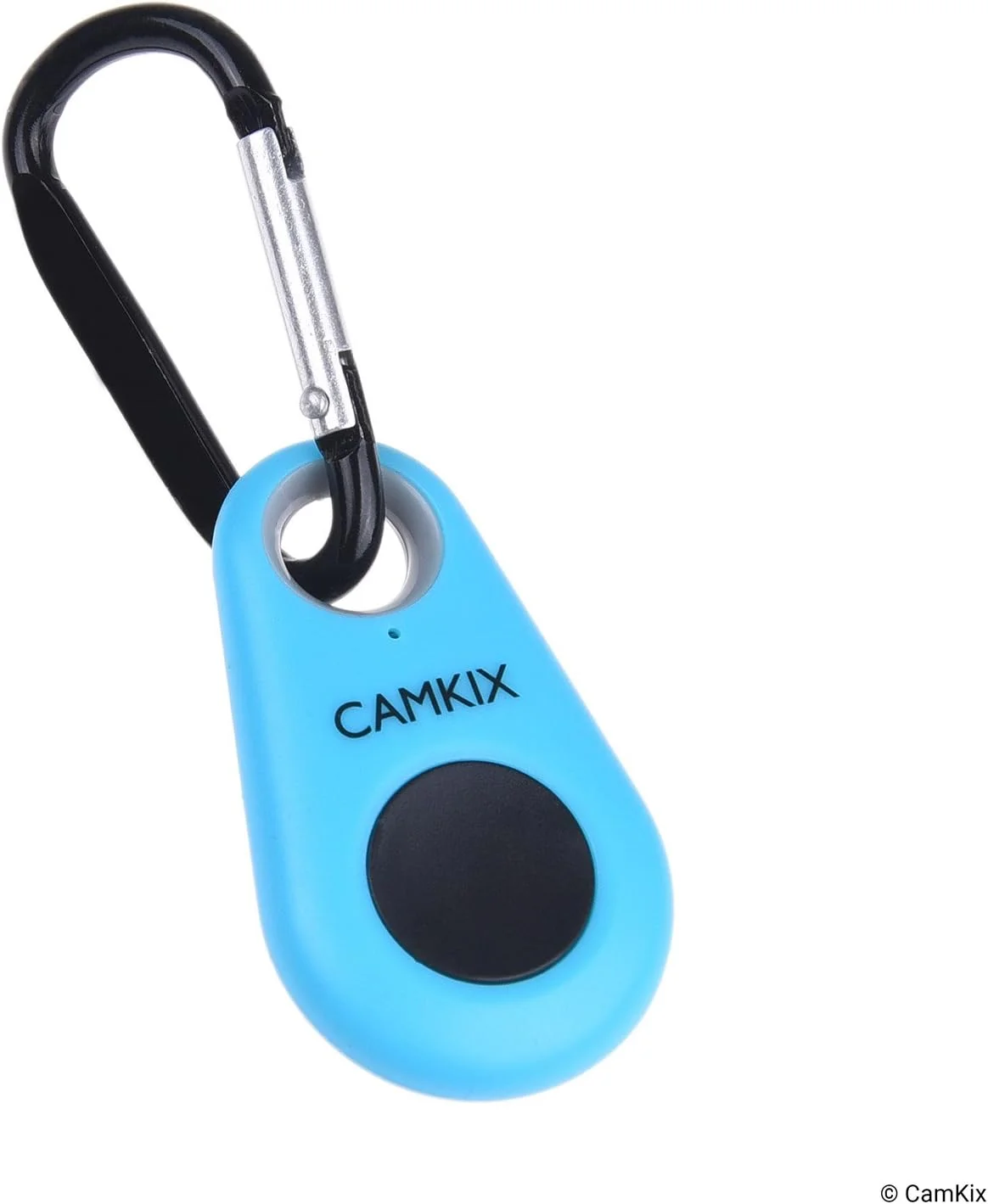 ریموت کنترل شاتر دوربین CamKix با فناوری بی سیم بلوتوث - مدل قطره ای - سازگار با آیفون/اندروید - کنترل تک دکمه - شامل کارابین و بند گردنی با حلقه جداشدنی ریموت کنترل شاتر دوربین CamKix با فناوری بی سیم بلوتوث - مدل قطره ای - سازگار با آیفون/اندروید - کنترل تک دکمه - شامل کارابین و بند گردنی با حلقه جداشدنی