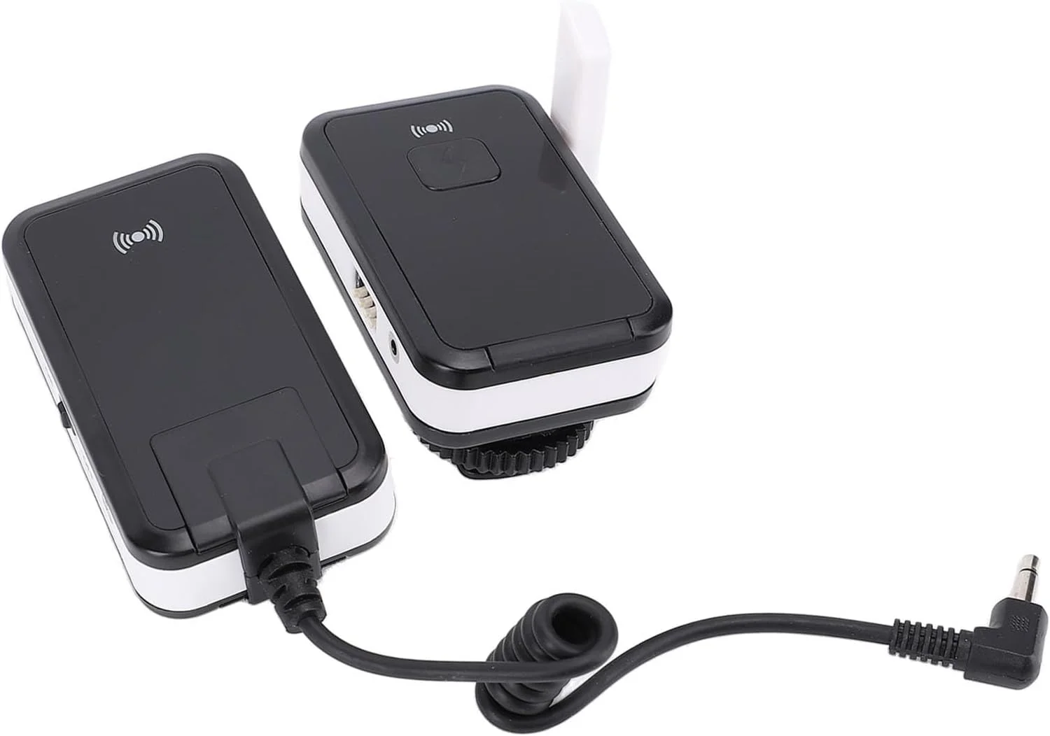 کیت گیرنده فرستنده فلاش رادیویی بی سیم، 16 کانال 2.4G تریگر از راه دور، فرستنده گیرنده فلاش بی سیم با پلاگین تریگر 6.35+3.5 کیت گیرنده فرستنده فلاش رادیویی بی سیم، 16 کانال 2.4G تریگر از راه دور، فرستنده گیرنده فلاش بی سیم با پلاگین تریگر 6.35+3.5