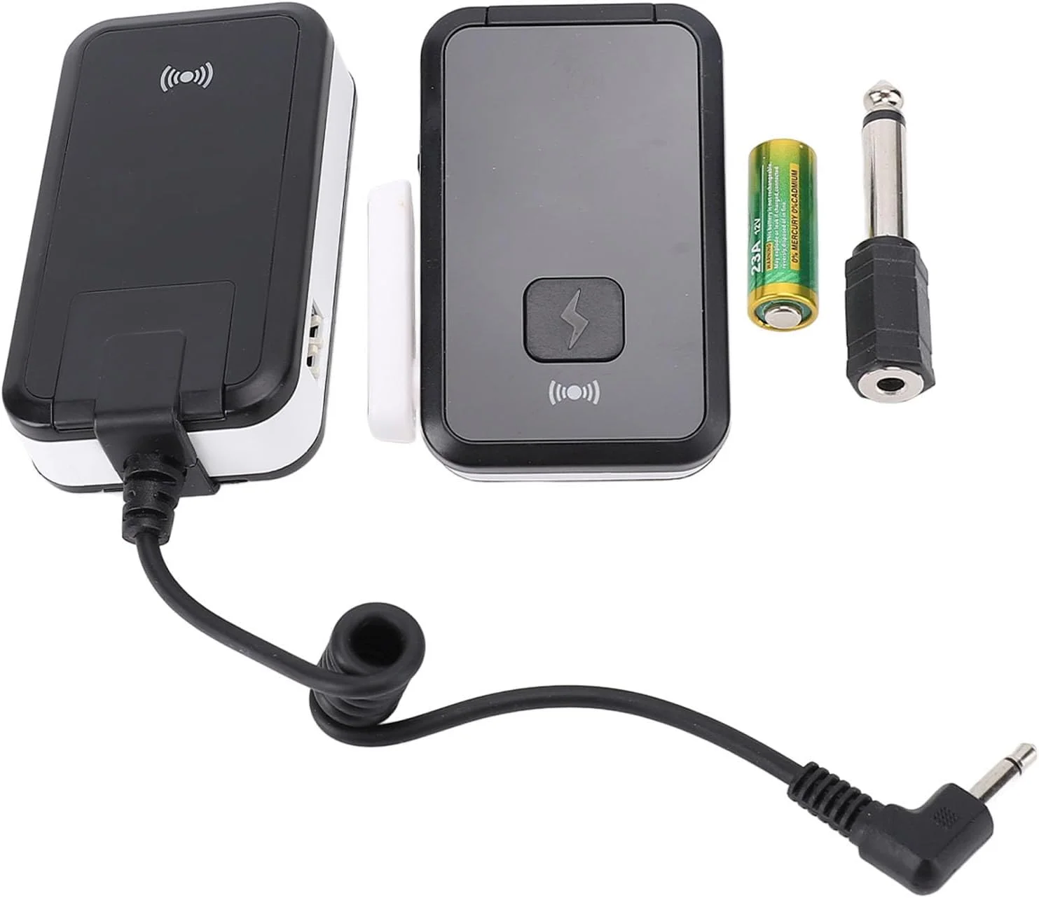 کیت گیرنده فرستنده فلاش رادیویی بی سیم، 16 کانال 2.4G تریگر از راه دور، فرستنده گیرنده فلاش بی سیم با پلاگین تریگر 6.35+3.5 کیت گیرنده فرستنده فلاش رادیویی بی سیم، 16 کانال 2.4G تریگر از راه دور، فرستنده گیرنده فلاش بی سیم با پلاگین تریگر 6.35+3.5