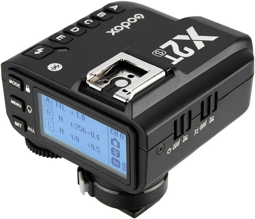 فلاش تریگر وایرلس TTL گودکس X2T-S با سرعت 1/8000 ثانیه HSS 2.4G، فرستنده تریگر وایرلس سازگار با دوربین سونی برای Godox V1 TT350S AD200 AD200Pro