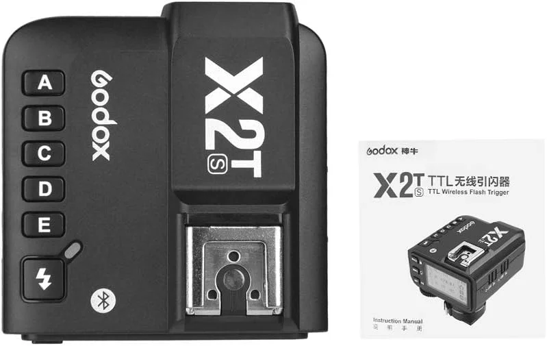 فلاش تریگر وایرلس TTL گودکس X2T-S با سرعت 1/8000 ثانیه HSS 2.4G، فرستنده تریگر وایرلس سازگار با دوربین سونی برای Godox V1 TT350S AD200 AD200Pro فلاش تریگر وایرلس TTL گودکس X2T-S با سرعت 1/8000 ثانیه HSS 2.4G، فرستنده تریگر وایرلس سازگار با دوربین سونی برای Godox V1 TT350S AD200 AD200Pro