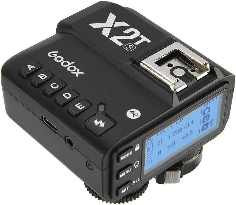 فلاش تریگر وایرلس TTL گودکس X2T-S با سرعت 1/8000 ثانیه HSS 2.4G، فرستنده تریگر وایرلس سازگار با دوربین سونی برای Godox V1 TT350S AD200 AD200Pro فلاش تریگر وایرلس TTL گودکس X2T-S با سرعت 1/8000 ثانیه HSS 2.4G، فرستنده تریگر وایرلس سازگار با دوربین سونی برای Godox V1 TT350S AD200 AD200Pro