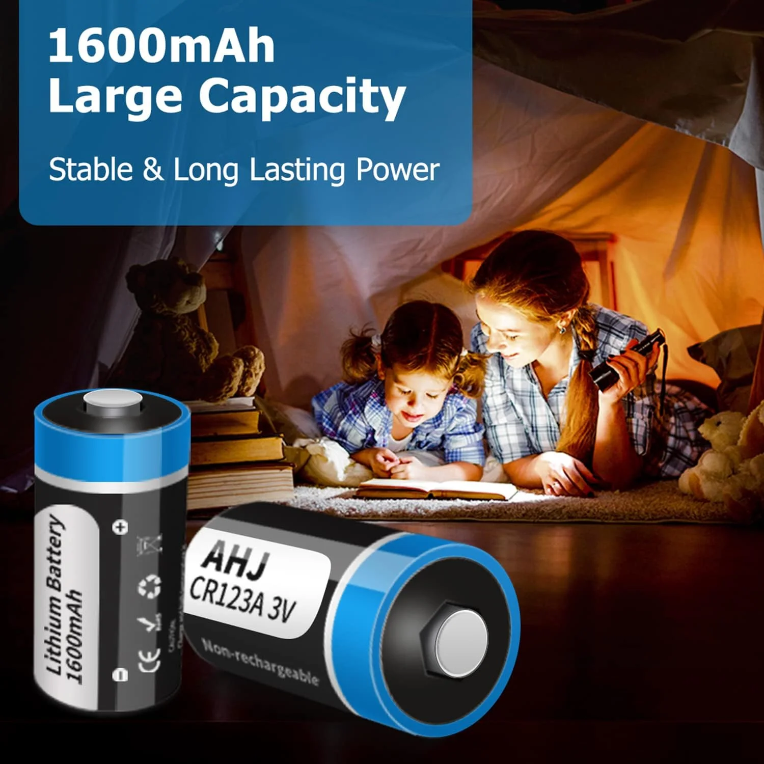 باتریهای لیتیومی 3 ولت AHJ CR123A (بسته 4 عددی باتری یکبار مصرف 1600 میلی آمپر ساعت)، CR123 / CR123A / CR17345، ایده آل برای بازکننده درب گاراژ، سیستم دزدگیر، مینی رادیو، رادیو تریگر برای دوربین، اندازه گیری باتریهای لیتیومی 3 ولت AHJ CR123A (بسته 4 عددی باتری یکبار مصرف 1600 میلی آمپر ساعت)، CR123 / CR123A / CR17345، ایده آل برای بازکننده درب گاراژ، سیستم دزدگیر، مینی رادیو، رادیو تریگر برای دوربین، اندازه گیری