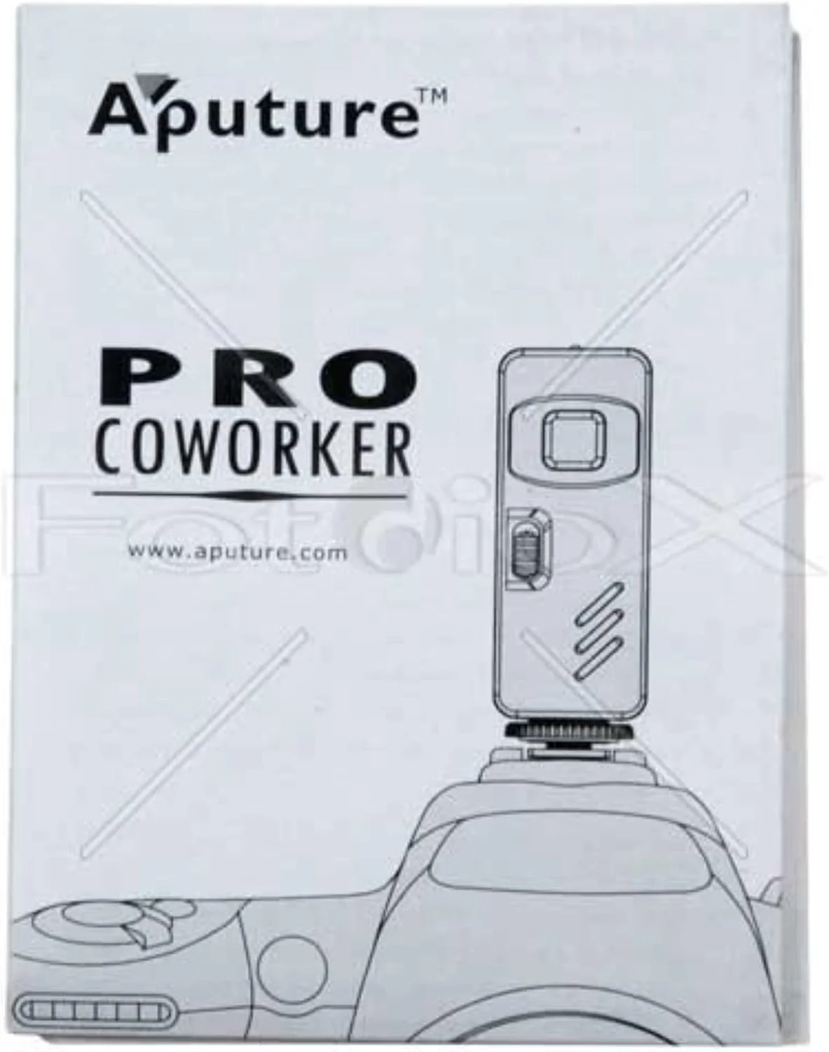 ریموت بی‌سیم Aputure Pro Coworker، شاتر رادیویی RF برای Canon EOS Digital Rebel t1i, t2i, xt, xti, xs, xsi 300d, 350d, 400d, 450d, 500d, 550d, 1000d، کاملاً سازگار با Canon RS 60-E3