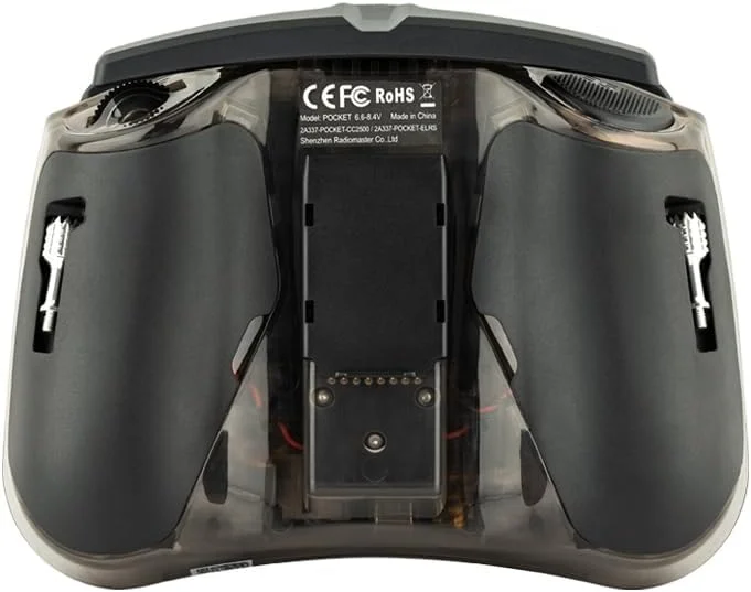 ریموت کنترل رادیو مستر پاکت RotorLogic، گیمبال هال، EdgeTX، چراغ LED داخلی، حالت 2 (ذغالی، CC2500) ریموت کنترل رادیو مستر پاکت RotorLogic، گیمبال هال، EdgeTX، چراغ LED داخلی، حالت 2 (ذغالی، CC2500)
